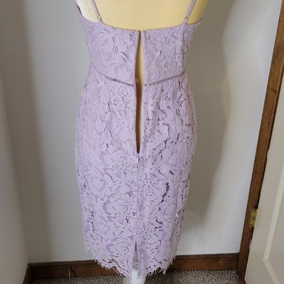 Astr THE LABEL Women's Lattice Inset Lace Dress - Size (S) - Excellent Condition - Picture 10 of 13